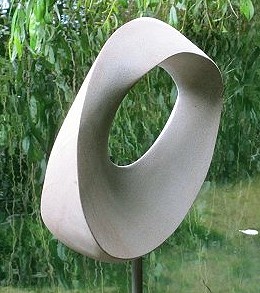 Jim Milner Geometric Sculpture Möbius Egg II