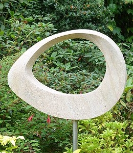 Jim Milner Geometric Sculpture Möbius Egg V